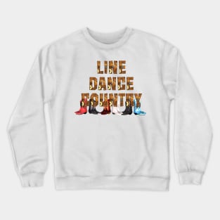 Country Line Dance Crewneck Sweatshirt